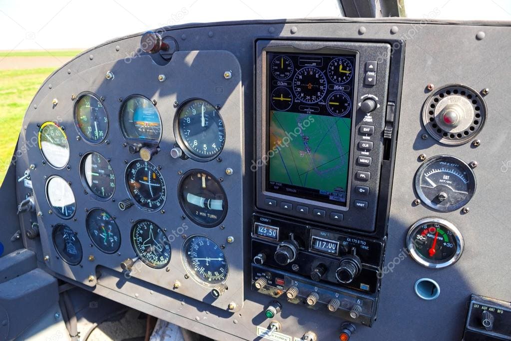 depositphotos 43086665 stock photo aircraft instruments